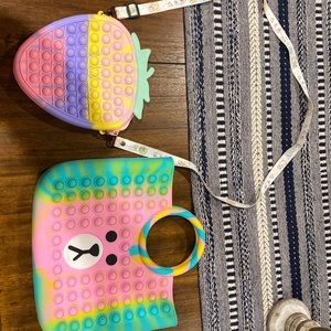 Two pop it bags. Like new!